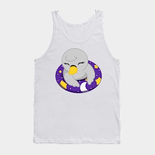 Swan Night Tank Top